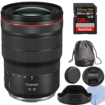美品 Canon RF 15-35mm F2.8 L IS USM Canon RF 15-35mm F2.8 L IS USM Wide Angle Zoom Lens, Full