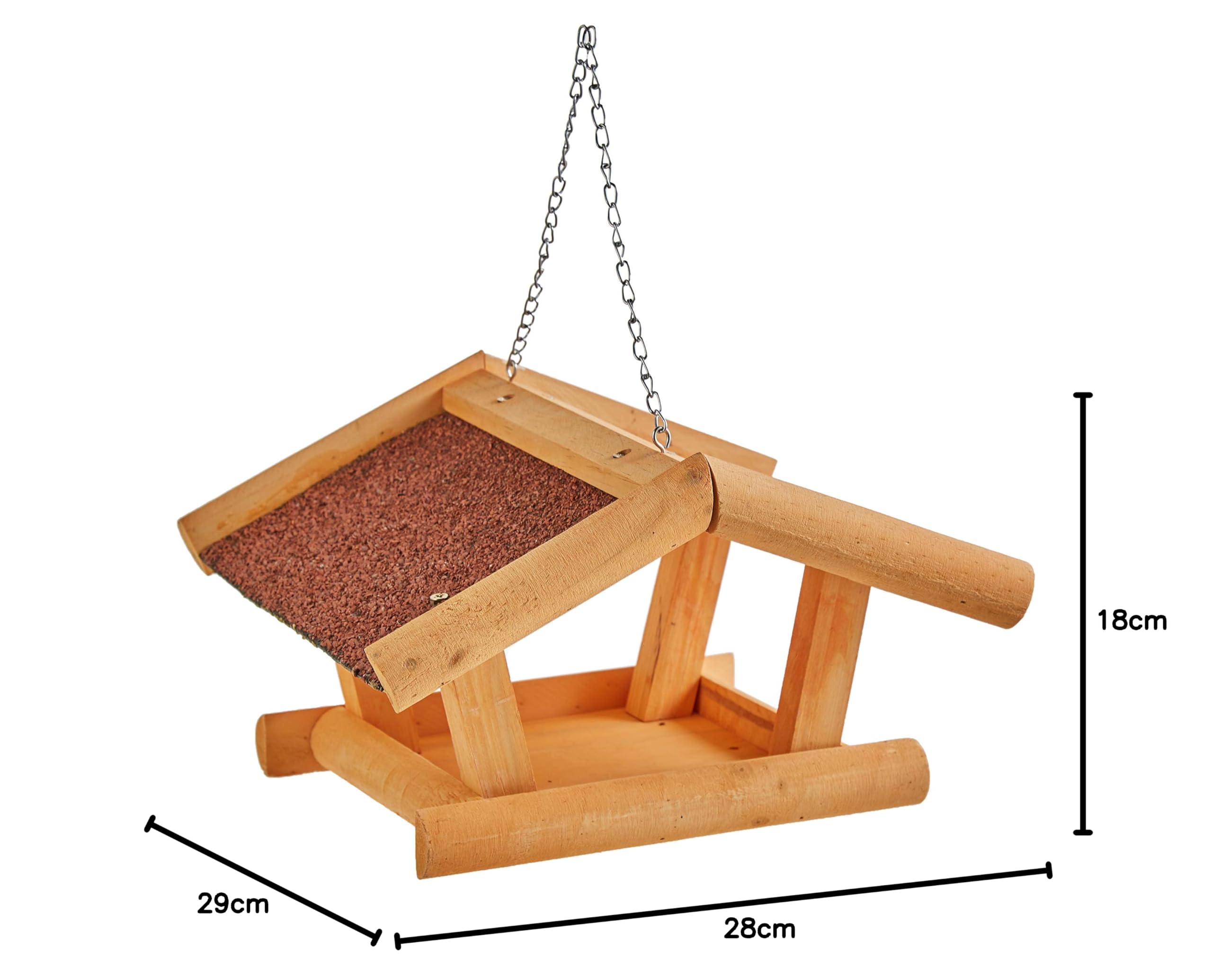 Kerbl Casa di alimentazione Stubbs Natura 29 x 28 x 18 cm