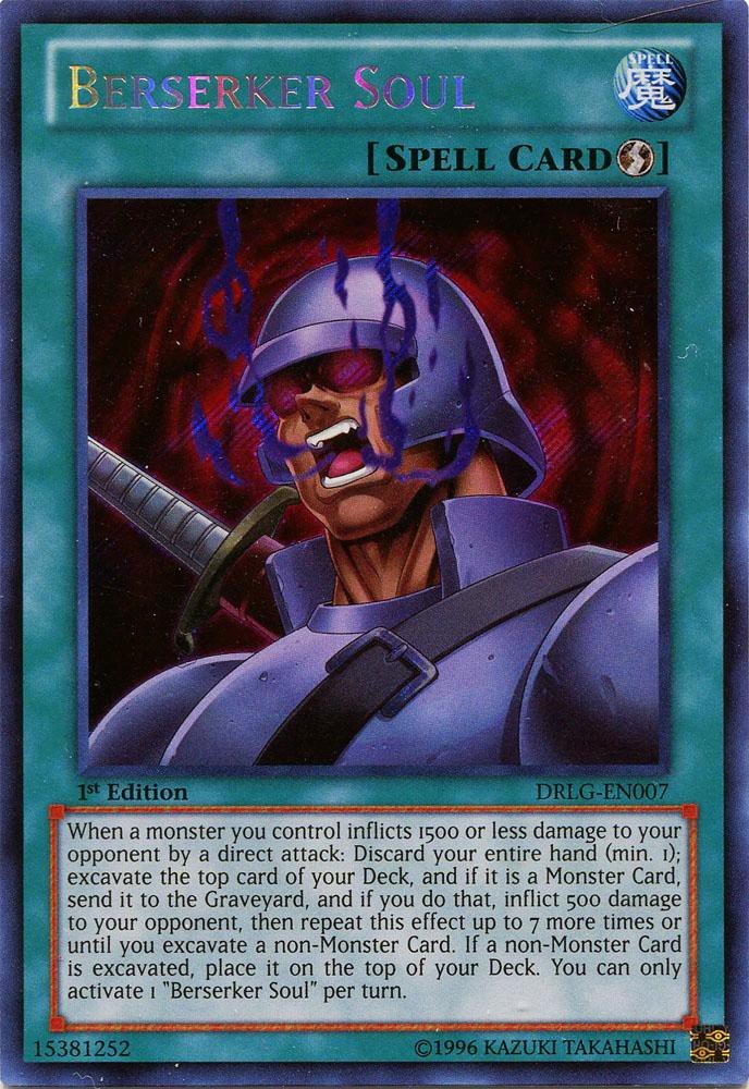 YU-GI-OH! - Berserker Soul (DRLG-EN007) - Dragons of Legend - 1st Edition