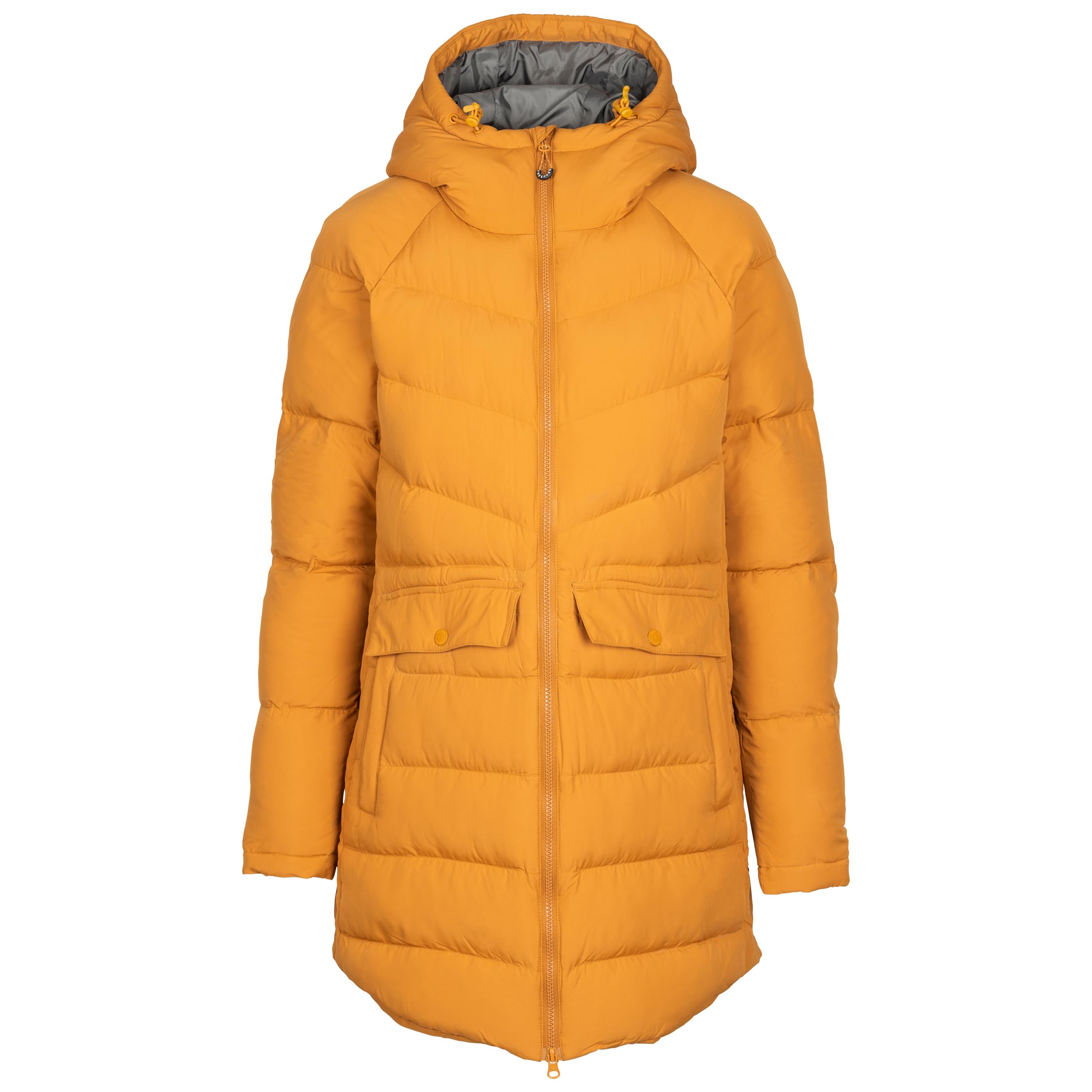 Trespass Women's Ginger Padded Jacket With Grown On Hood And 4 Pockets Judda
