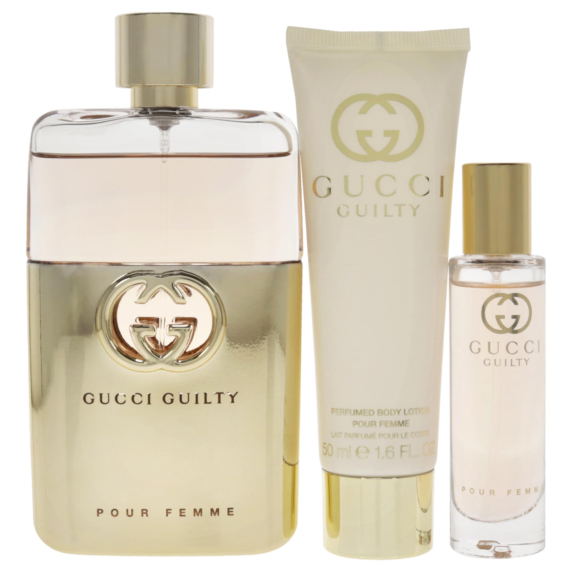 Amazon.com : Gucci Guilty Pour Femme by Gucci for Women - 3 Pc