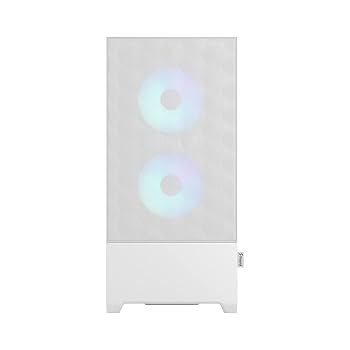 Amazon | Fractal Design Pop Air RGB White TG Clear Tint