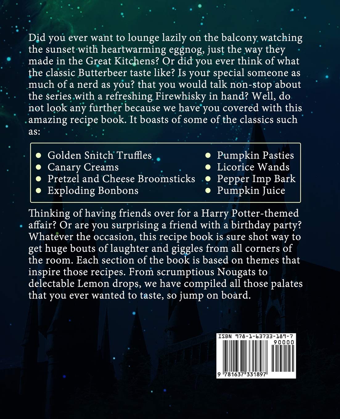 The Unofficial Harry Potter Cookbook      Paperback – August 7, 2020
