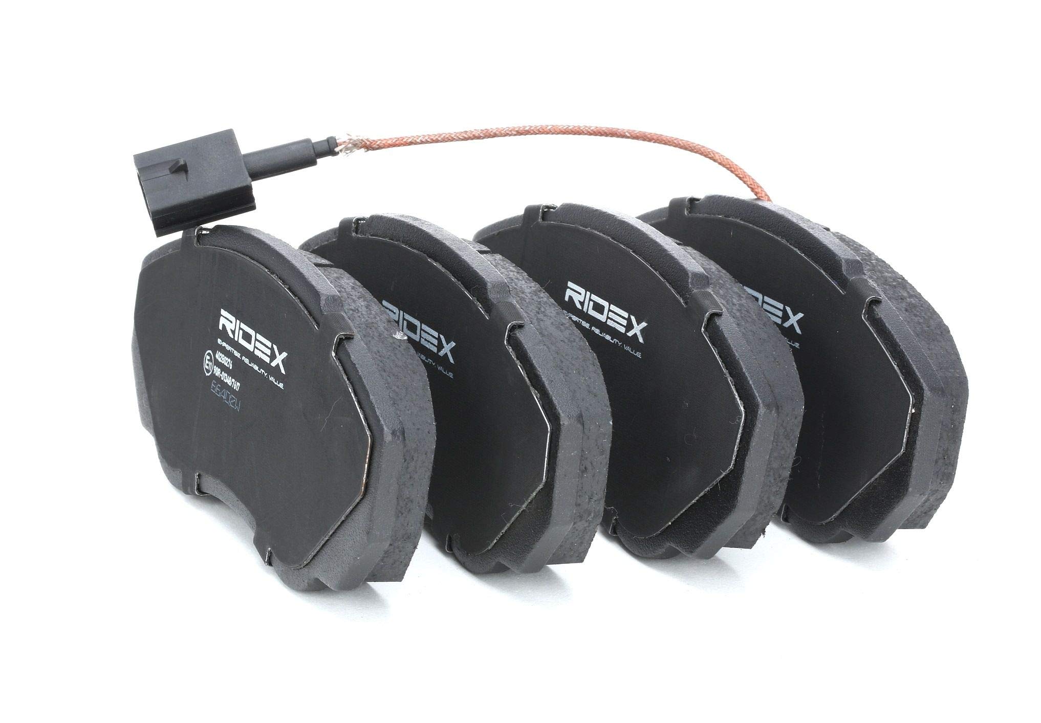 RIDEX 3405B1062 Juego para eje Kit de discos de freno y pastillas Delantero sin tornillos Compatible con FIAT Ducato Camión de plataforma/Chasis 250, 290
