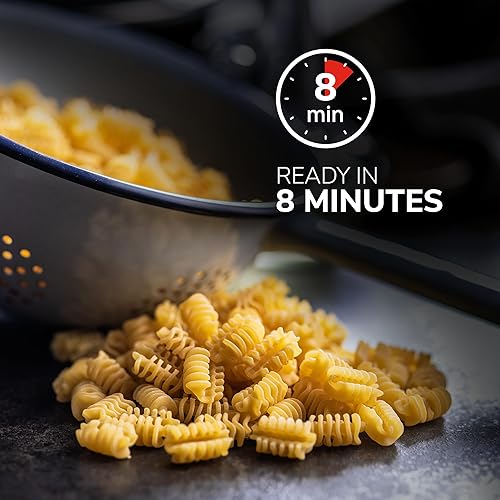 Vista 12 de Garofalo - Pasta premium de sémola de trigo duro Radiatori hecha en Italia, estirada en bronce, Al-Dente, pasta de un ingrediente (paquete de 4)