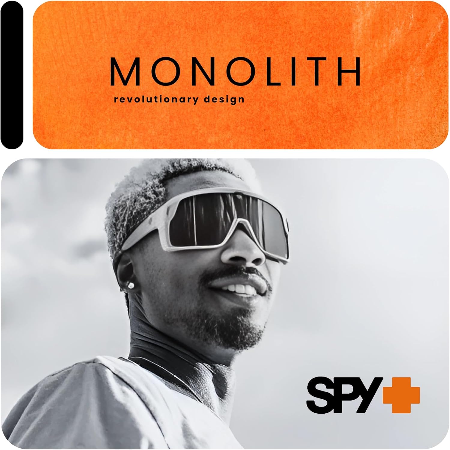 Spy Monolith 62MM Rectangular Sunglasses for Men +BUNDLE with ACCESSORY EYEWEAR KIT - Image 5