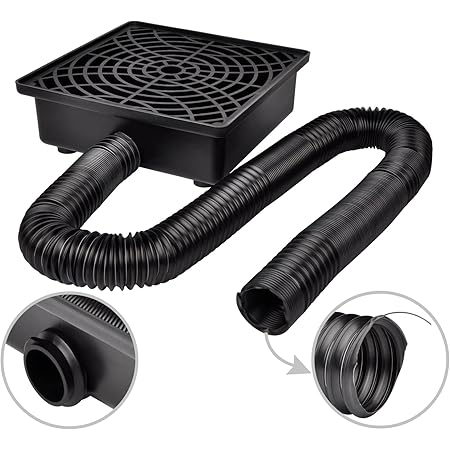 French Drain Man Downspout Extensions Kit (with Basin) Rain Gutter ...