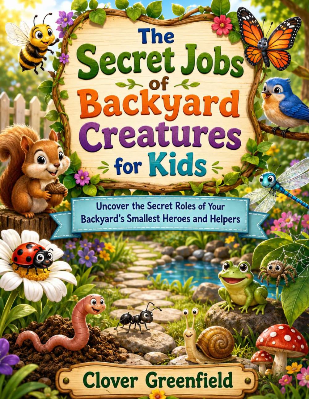 The Secret Jobs of Backyard Creatures for Kids: Uncover the Secret Roles of Your Backyard’s Smallest Heroes and Helpers