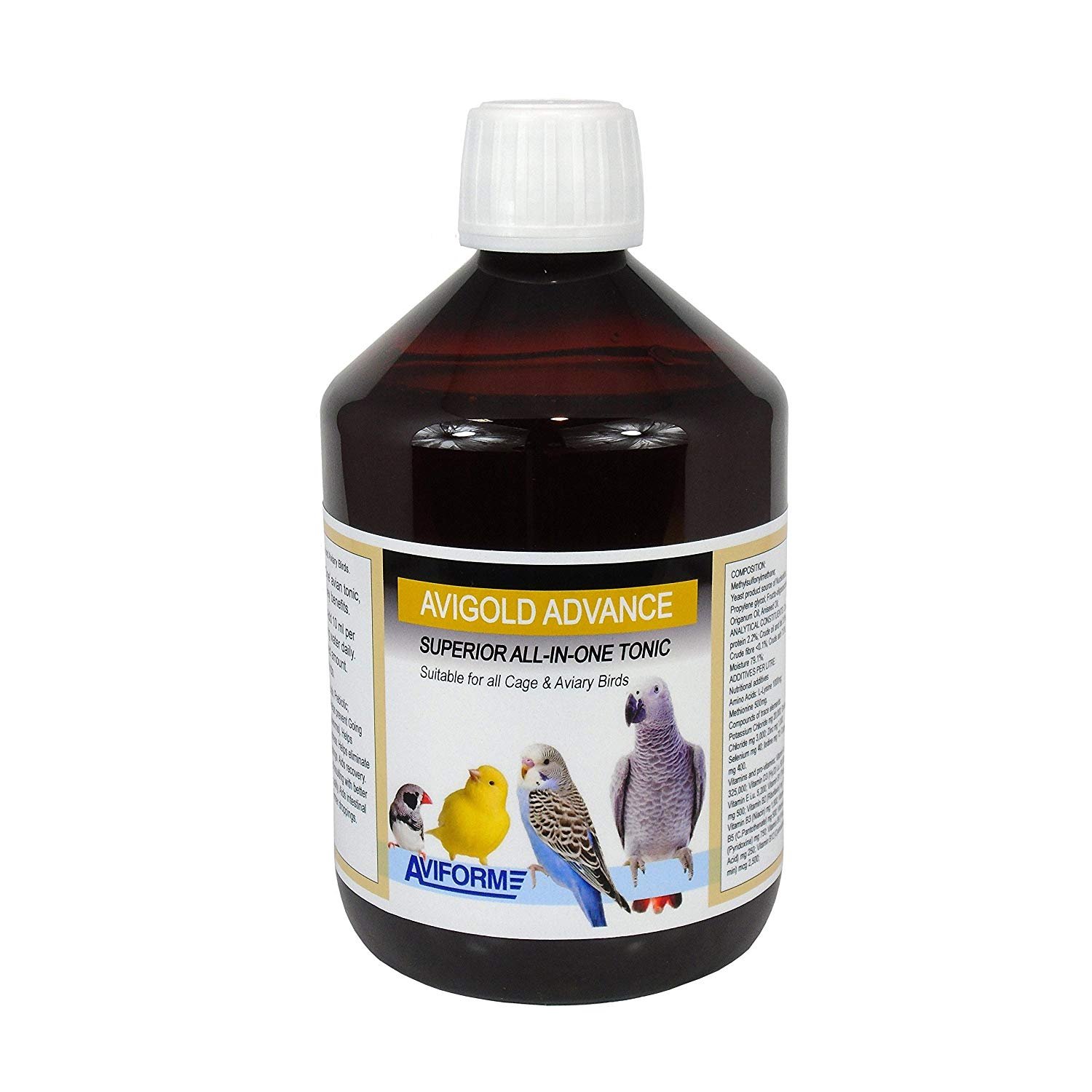 Fabfinchesuk Aviform Avigold Advance 500ml All In One Liquid Bird