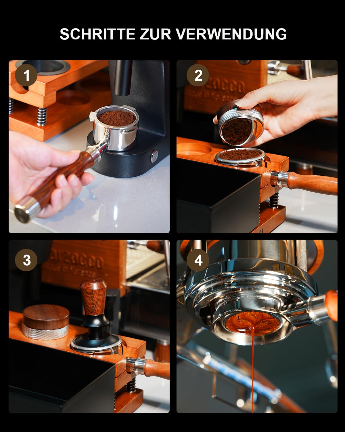 KOFIKOFI Portafiltro senza fondo da 51 mm, 3 Ears Bottomless compatibile con DeLonghi Dedica EC680/EC685, Smeg, EUPA, portafiltro in acciaio inox con filtro per puck, cestello per filtri, manico in