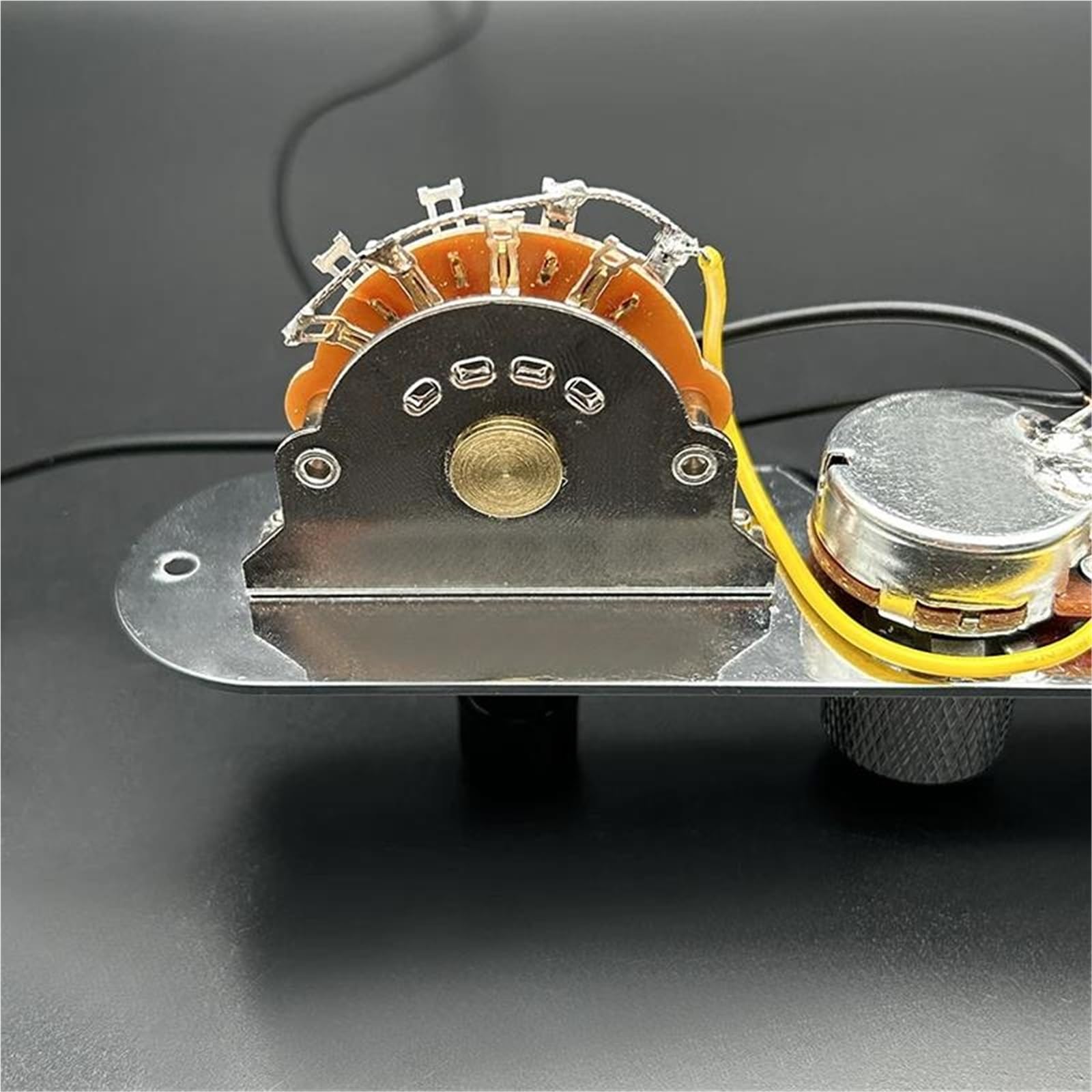 Arnés Cableado Guitarra Eléctrica Potenciómetro Push Pull de 250 K precableado vintage para circuito de separación de bobinas de guitarra TL(V and T Push Pull)