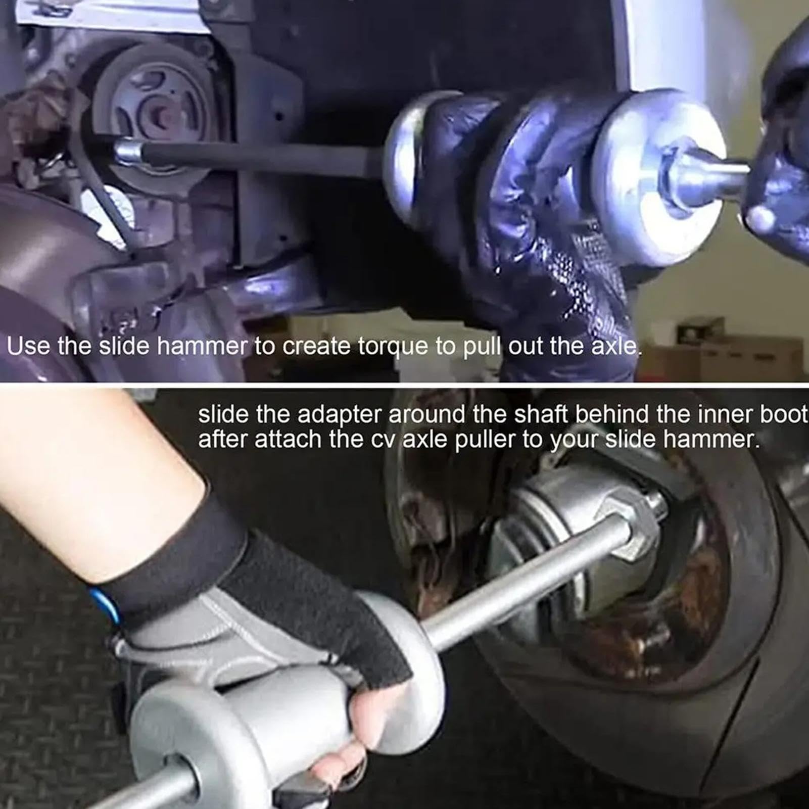 Gabbia a sfere per semiasse,Gabbia a sfere per semialbero - Estrattore per giunto CV per rimozione albero,Rimozione 'estrattore per albero motore trasmissione auto portatile per auto, SUV, veicoli