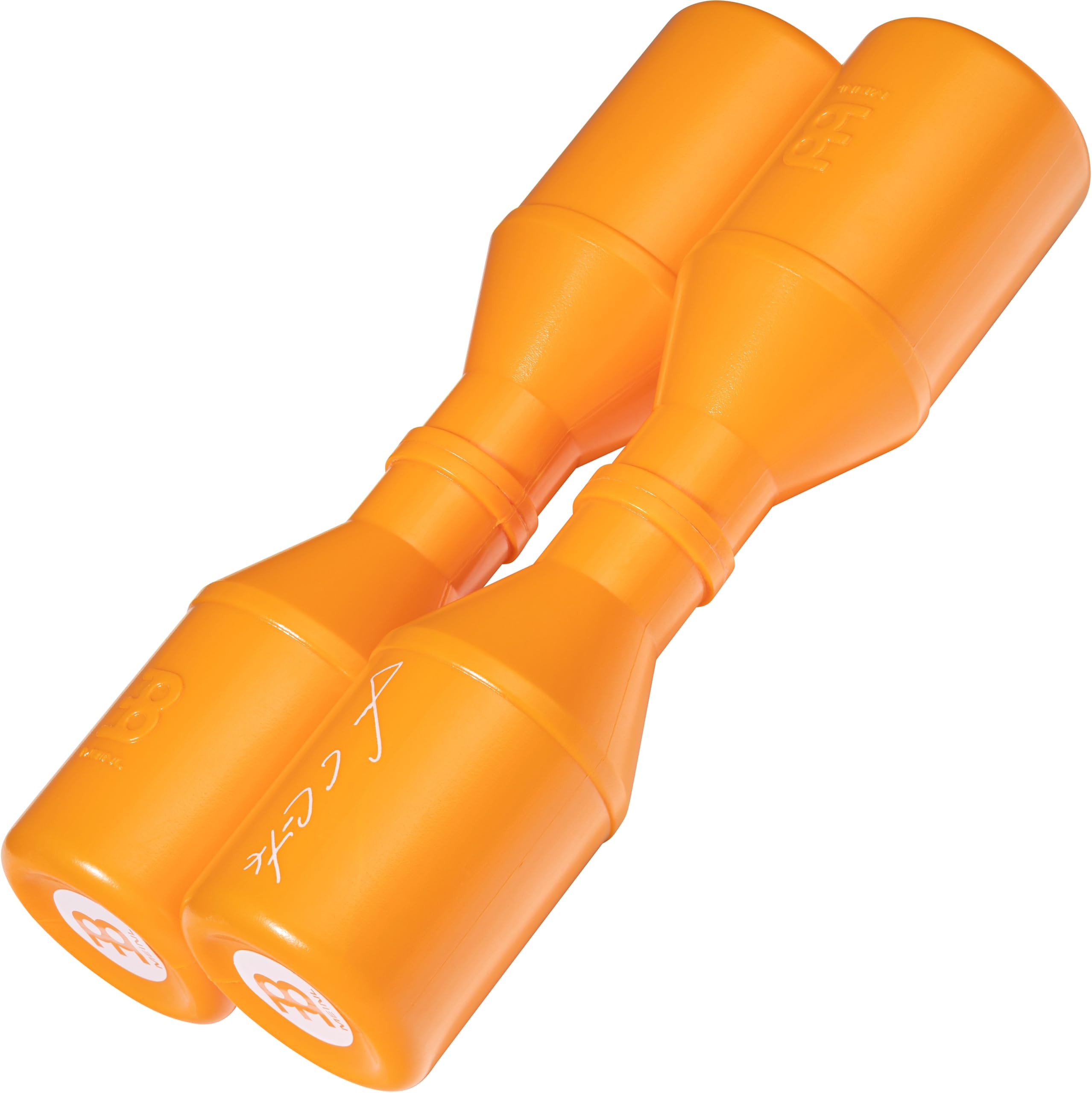 Meinl Percussion Shaker Luis Conte - Medium Live - Artist Series Double Shaker - 17 cm Length - Plastic, Creamsicle (SH4CS)