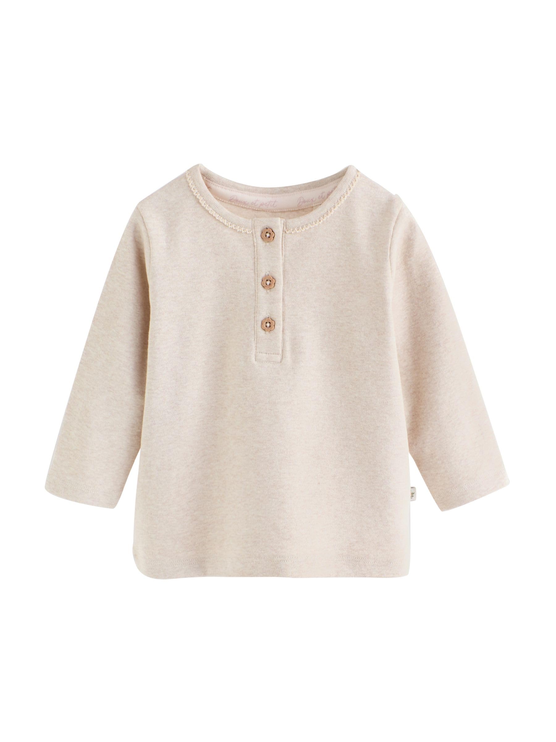 NEXT Baby Mädchen 6er-Set Baby Langarmshirt, T-Shirt und Leggings