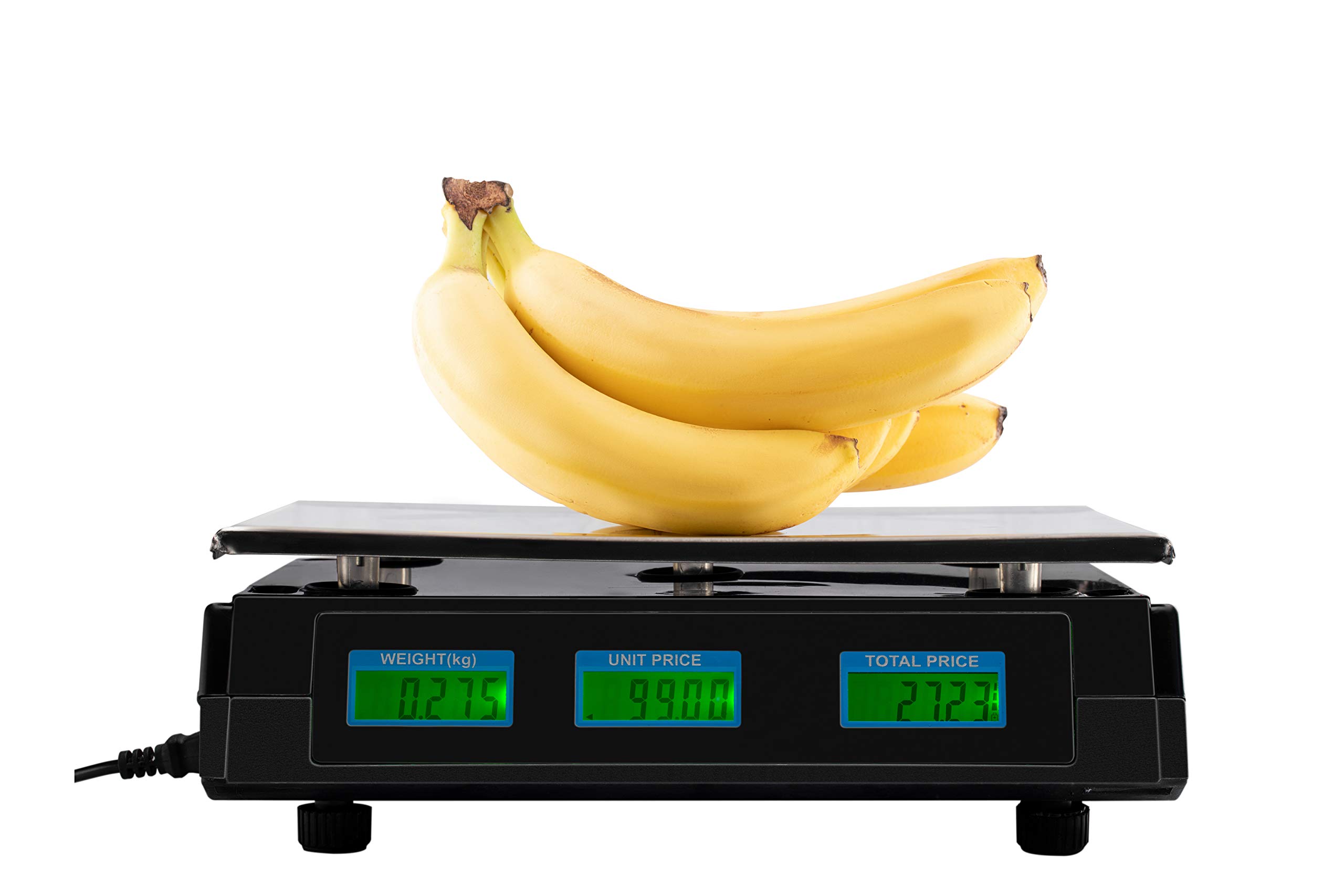 LiveCreative 40Kg Electronic Price Computing Scale Digital Deli -  Commercial Digital Scale Food - Food Produce Weight Scales with LCD Display  for Fruit Vegetable Meat Supermarket Retail Outlets : Amazon.sg: Home
