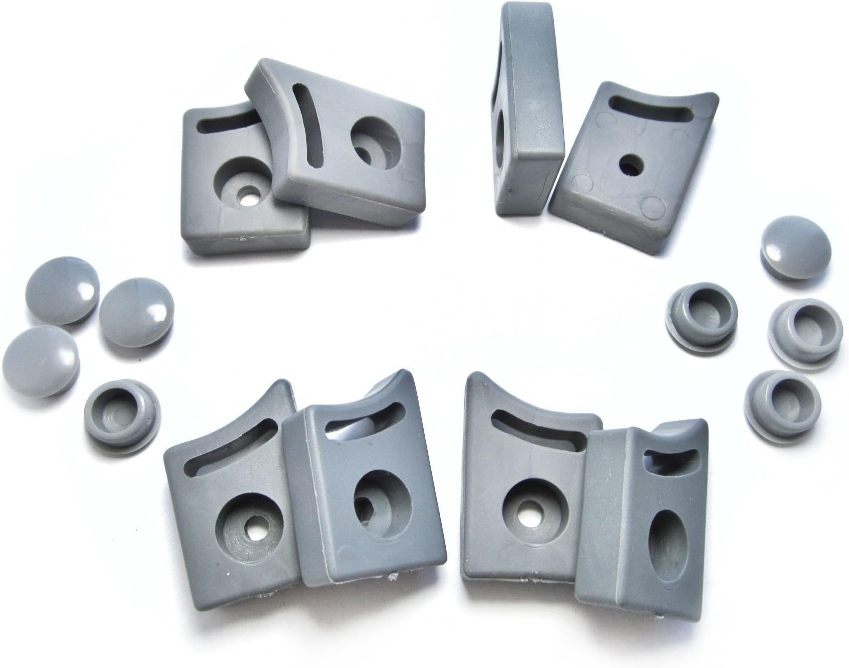 8 Shower Door Stoppers for Shower Rollers