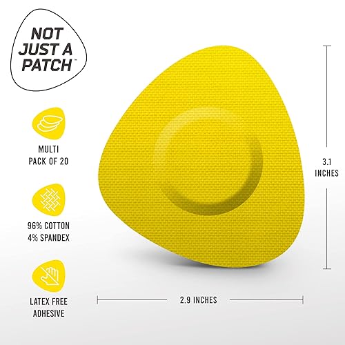 Miniatura 10 de Not Just A Patch CGM Parches de sensor para sensores libres y Medtronic (paquete de 20)  Resistente al agua y duradero durante 10-14 días  Cubiertas