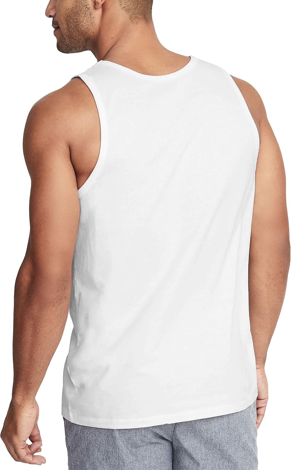 Hat and Beyond Mens Tank Top Soft Performance Boxing Gym Shirts Plain Muscle Tee - Image 2