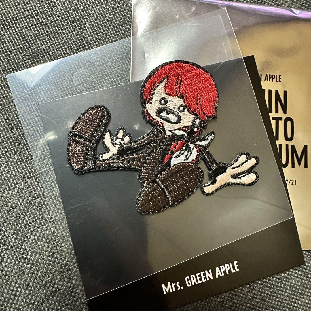 Mrs.GREEN APPLE 非売品　ワッペン　スタンプラリー景品 Mrs. GREEN APPLE 「10」COMPLETE BOX ワッペン - メルカリ