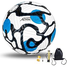 Soccer Ball Size 5,4 with Pump, Waterproof PU Leather