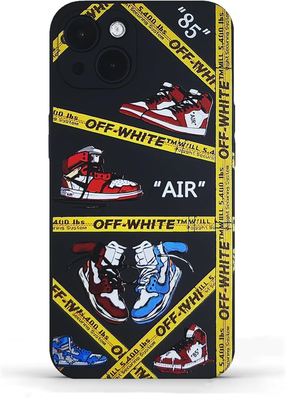 PORULQWA Compatible with iPhone 14 case Shockproof Street