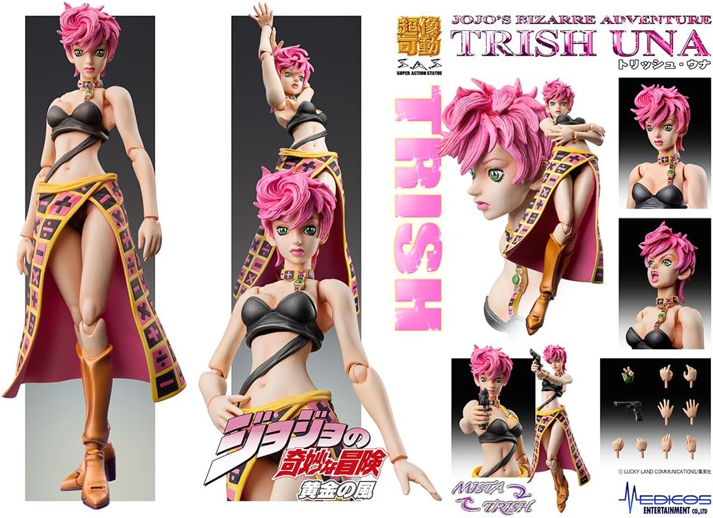 Product Deal Medicos JoJo's Bizarre Adventure: Part 5--Golden Wind: Trish Una Super Action Statue