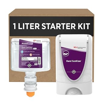 SC Johnson Professional Alcare Extra Foaming Hand Sanitizer Starter Pack 1 cartridge + 1 dispenser, 1 L, 1/CS