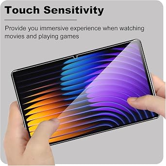 KZIOACSH Screen Protector for Xiaomi Pad 8/Pad 8 Pro/Pad 7/Pad 7 Pro 11.2Inch, 2 Pack Ultra Clear Anti-Scratch Tempered Glass Film[9H Hardness] Touch Sensitive Anti-Fingerprint Protective Screen Guard