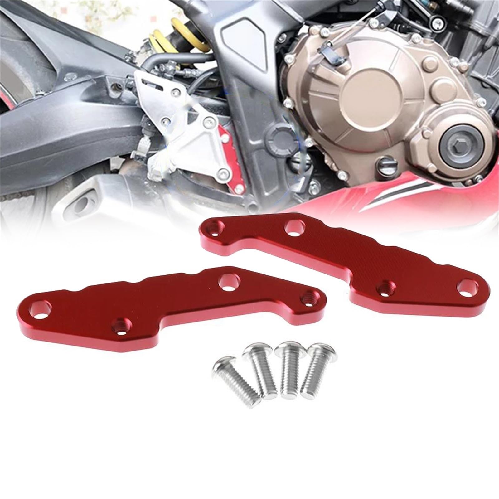 Pédale de rehaussement moto CBR650R support repose-pied arrière CB650 2019-2022