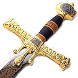 Ace Martial Arts Supply King Solomon Sword w/Star of David with Display Plaque