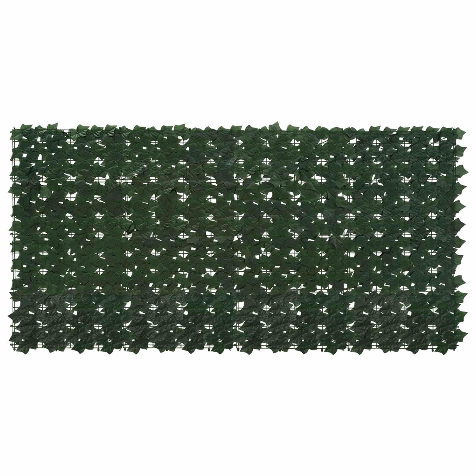 Écran de balcon en polyéthylène robuste motif feuilles haut de gamme