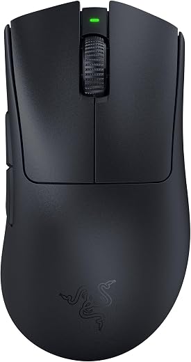 🚫 [CADUCADO] 🔥 Razer DeathAdder V3 Pro – Lightweight Wireless Ergonomic Mouse for Electronic Sports (63 g, Optical Sensor Focus Pro 30K, Gen-3 Mouse Switches, Hyperspeed Wireless) Black