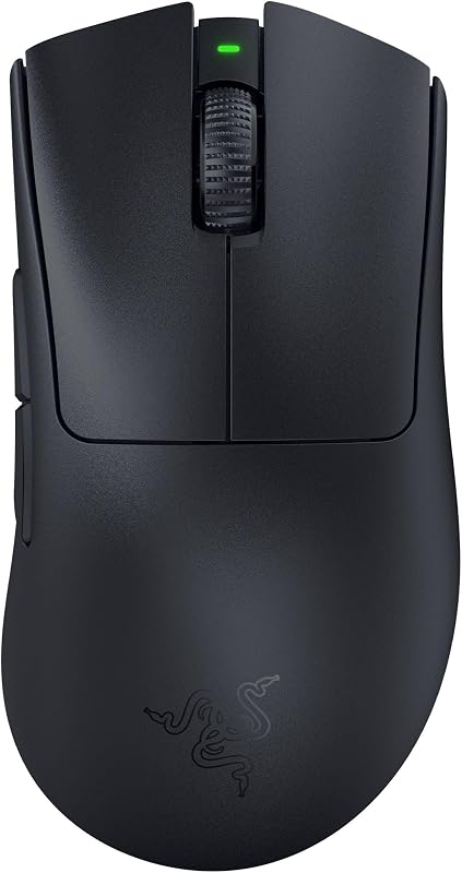 Razer DeathAdder V3 Pro Ratón inalámbrico para juegos, 63 g, batería de 90 horas, negro | Sensor óptico Focus Pro 30K, interruptores ópticos rápidos Gen-3, inalámbrico HyperSpeed, 5 botones programables