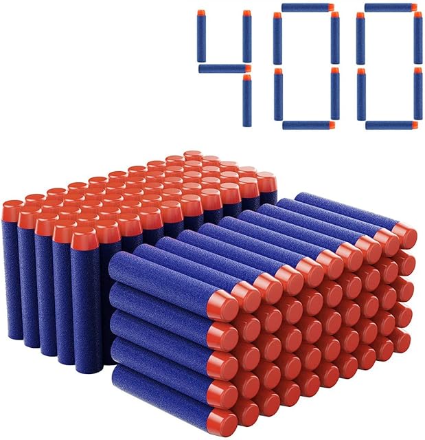 7.2cm Refill Darts Bullets For N-strike Elite Series Blasters Children Toy Gun Blue Soft Bullet Foam Guns Accessories