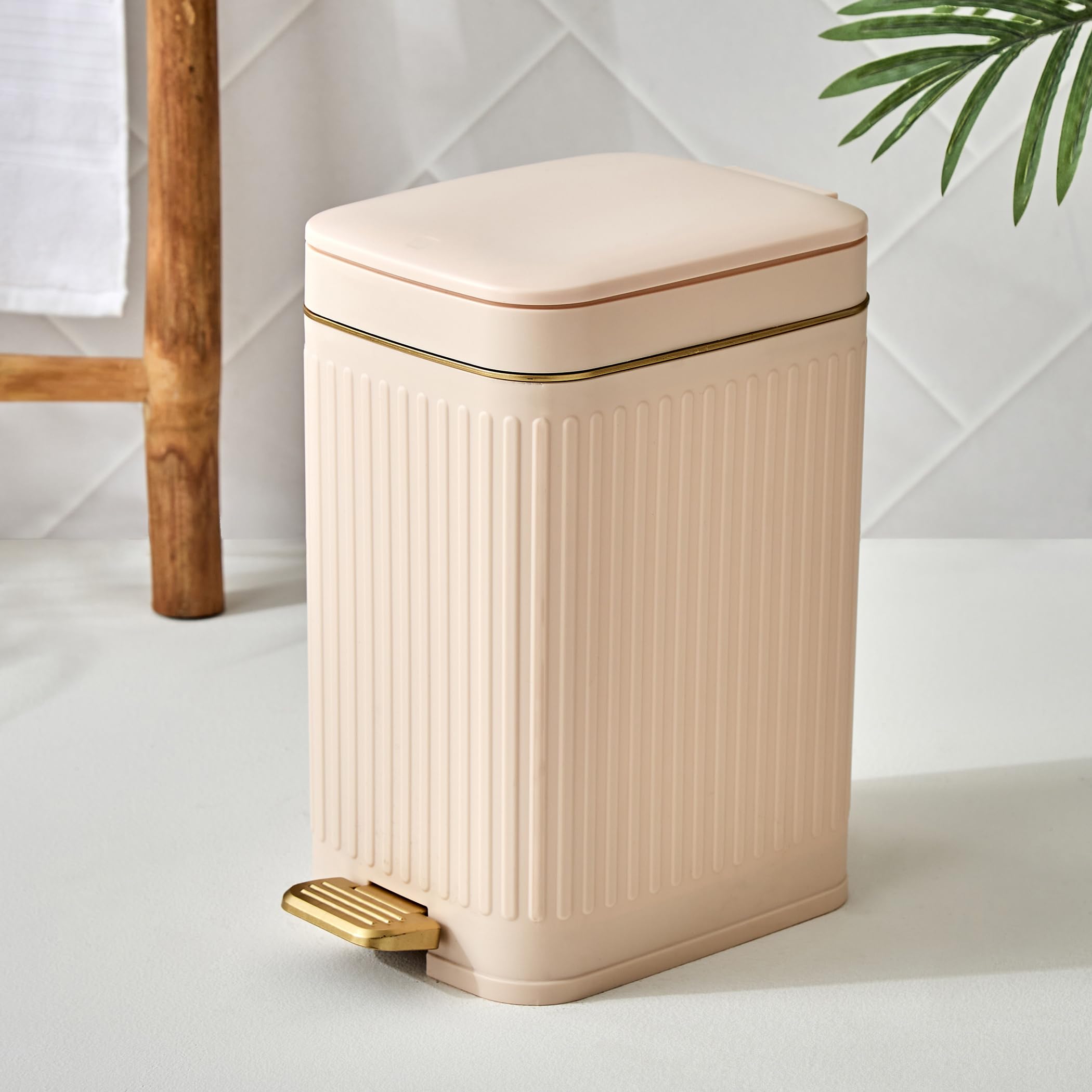 Home Centre Sedona Miller Polypropylene Pedal and Push Waste Bin - 7L-image-14