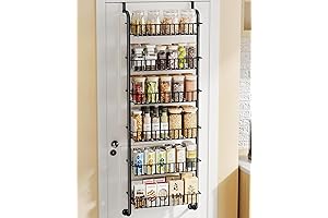 Pantry Over the Door Spice Rack Organizer: An Unbeatable Storage Solution