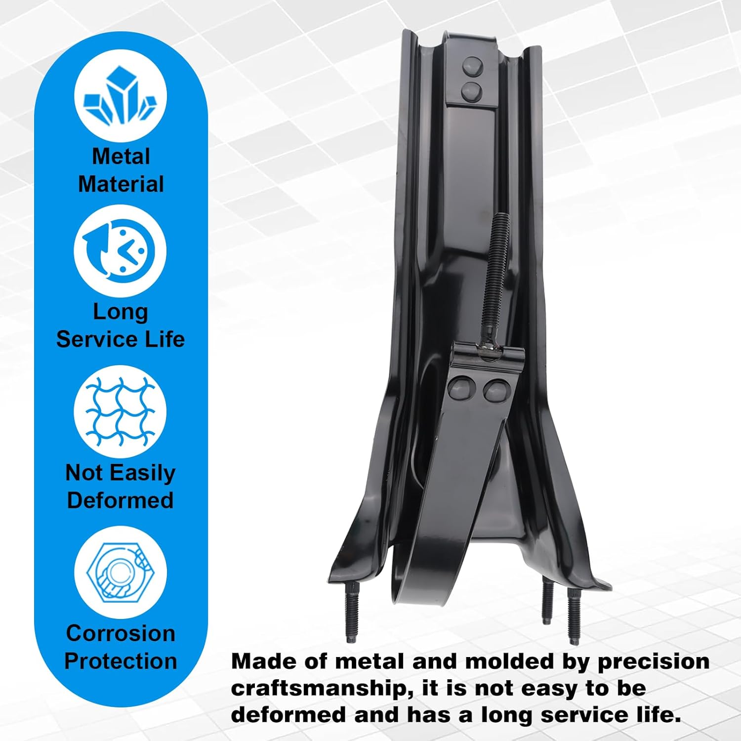 Front Fuel Tank Strap Compatible with Chevrolet & GMC 1988-1998 1500 C/K Pick Up 1988-2000 2500 3500 C/K Pick Up w/6' Bed Electrophoresis Steel Replace #15611433 410520