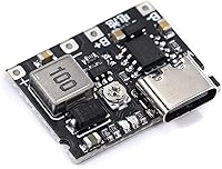 Vista 2 de Teyleten Robot 18650 Li-ion 3.7V 4.2V Cargador de batería DC-DC Step Up Boost Module TP4056 DIY Kit Piezas Tipo-C 10pcs