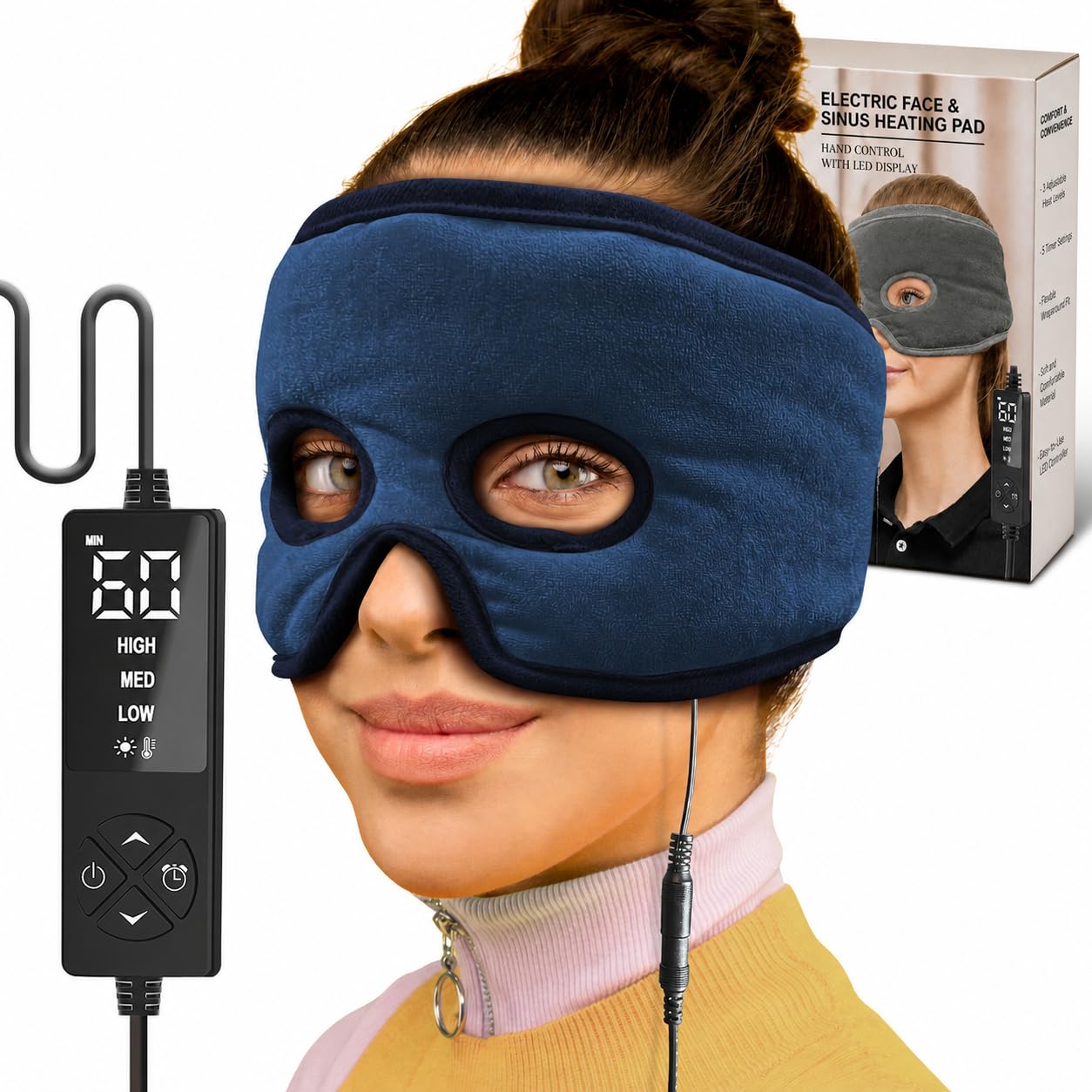 Photo 1 of sticro Moist Heat Sinus Mask