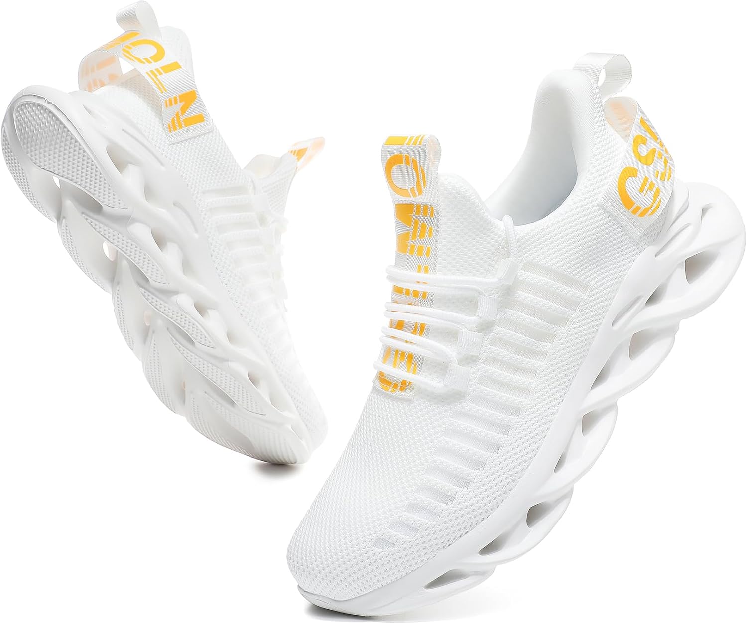 Jakcuz Men's Tennis Shoes Running Shoes Fashion Sneakers Lightweight Multi-Colors for Fitness