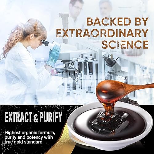 Miniatura 7 de Lmar Resina Shilajit orgánica pura del Himalaya  100% natural 75 porciones suplementos alimenticios Shilajit para hombres y mujeres  Probado en