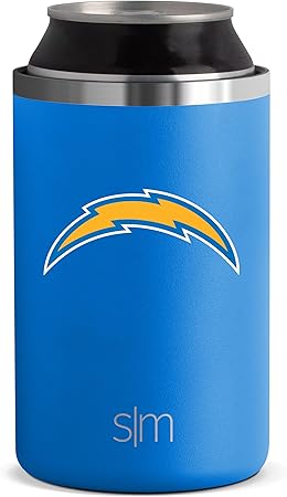 Simple Modern Officially Licensed NFL Can Coolers for Standard and Slim Cans, Beer, Soda, Seltzer and More | Ranger Collection | 12oz