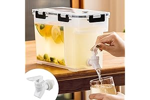 3.5L Cold Kettle with Faucet - Filter Drink Container for Home