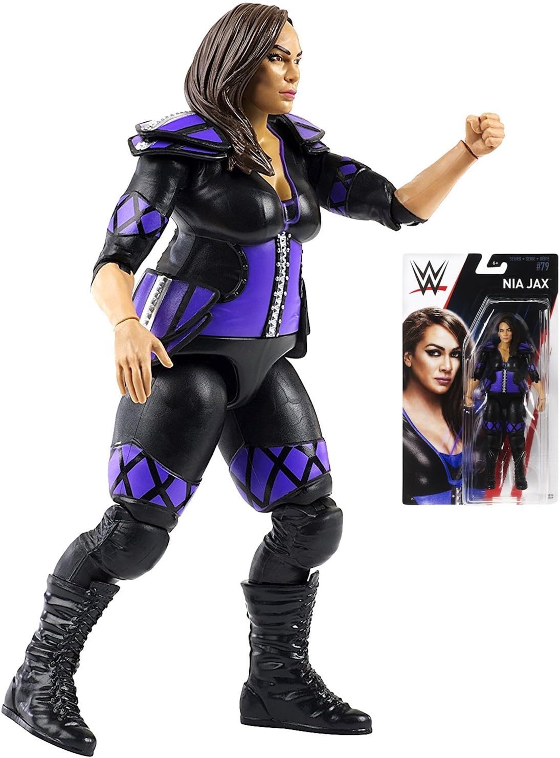 Nia Jax WWE Wrestling Action Figure Diva 6" Series 79