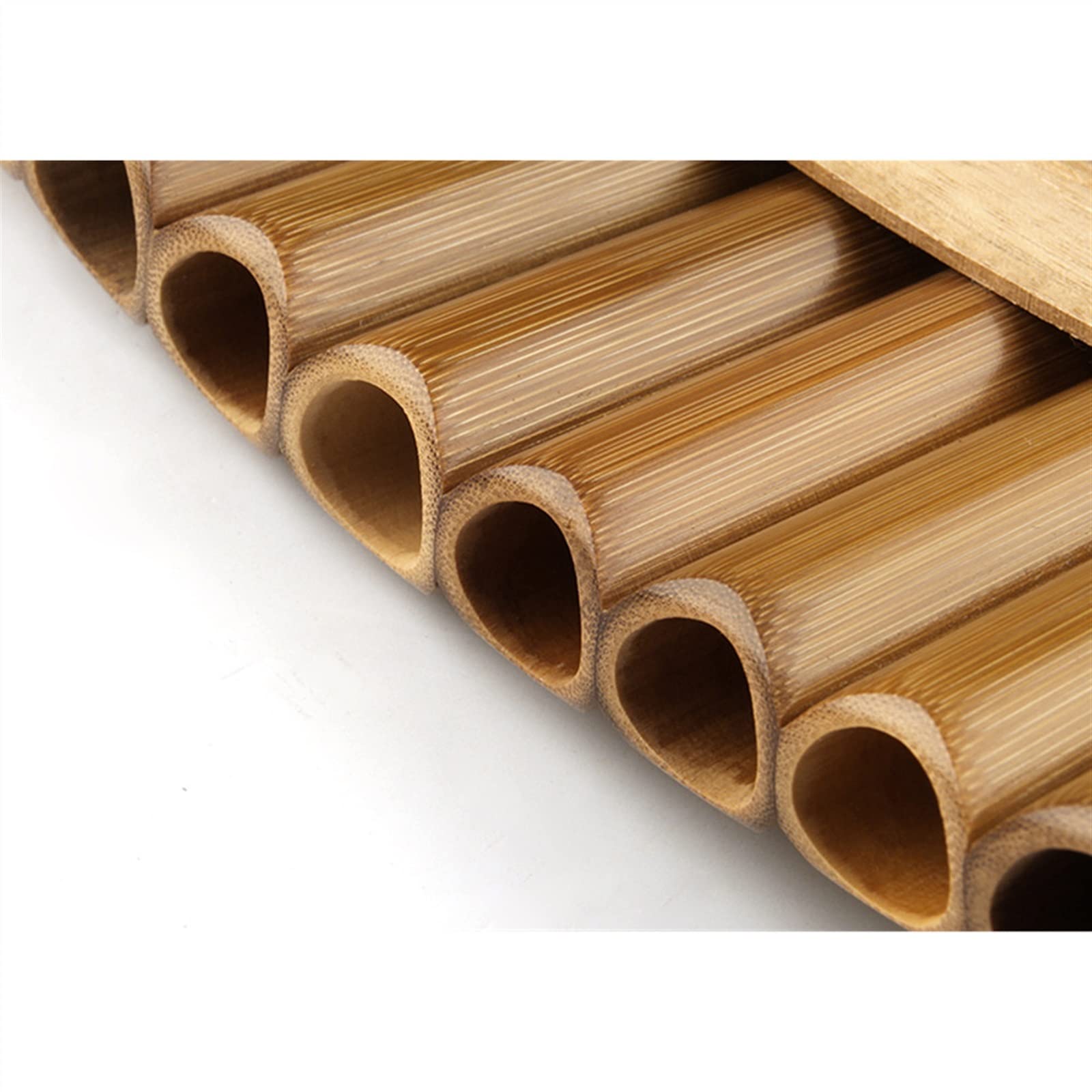 Panflöten Bambus 22 Pfeifen Handgefertigte Musikinstrumente Holzbläser Panflöte (Color : Right)
