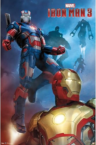 Trends International Póster sin marco, Iron Man 3 Patriot