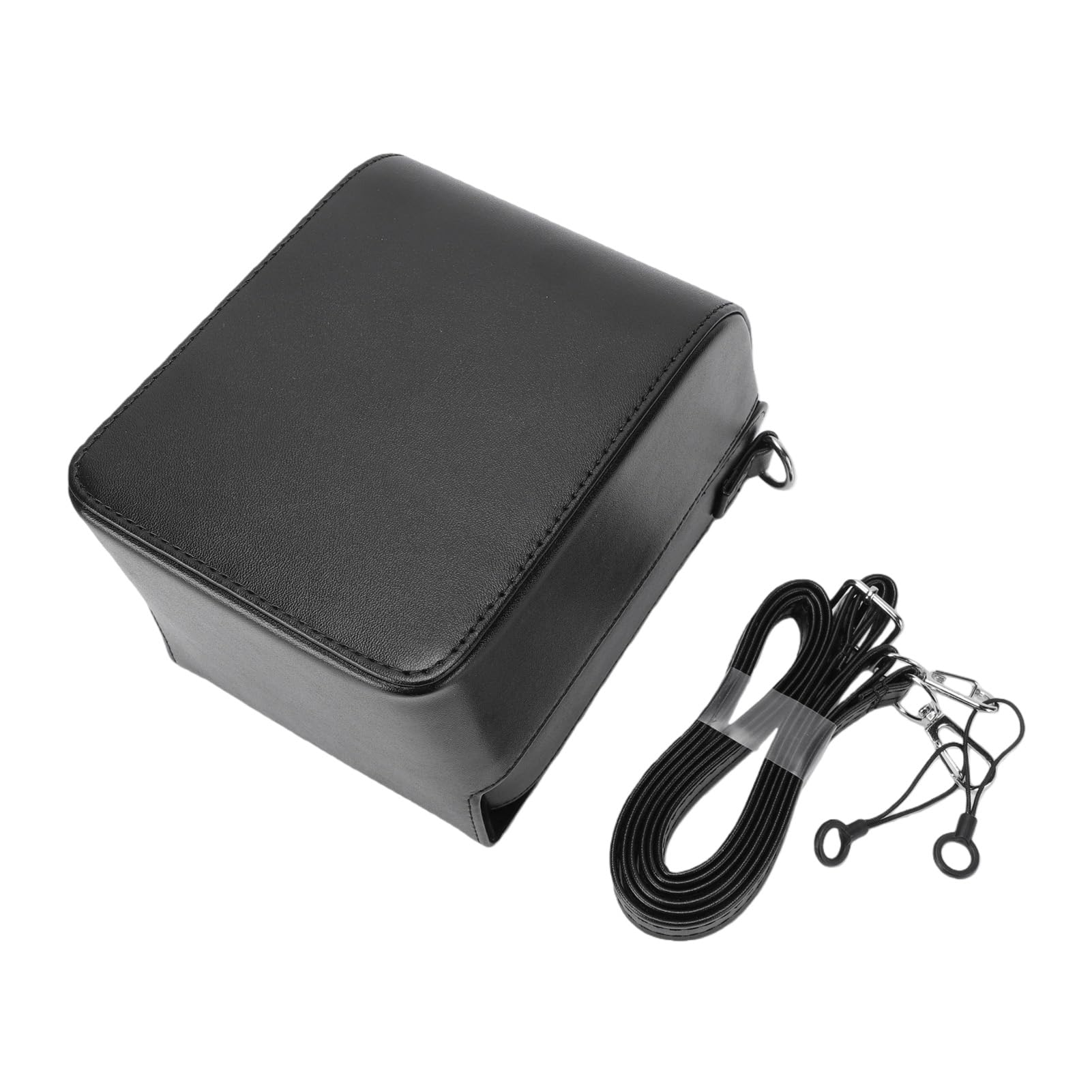 Annadue Custodia Rigida per Fotocamera Now 2, Custodia Protettiva per Fotocamera a Pellicola Istantanea Rigida per Gen 2/3a, Strato in Pelle PU EVA Fodera in Morbido Velluto, Nero
