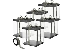 Clear Acetate Cake Boxes for an Exquisite Presentation