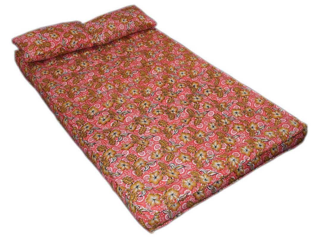 Organic Orthopaedic Kapok Fiber Mattress King Size Brown (72x72x7)-image-33