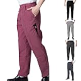 Chef Pants Unisex - Baggy Elastic Waist Cook Bottoms Restaurant Kitchen Service Work Uniform Pantalones de Cocina